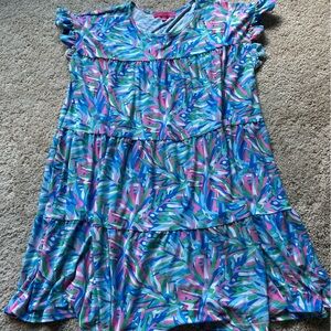 Simply Southern Multicolor Tropical Dress
